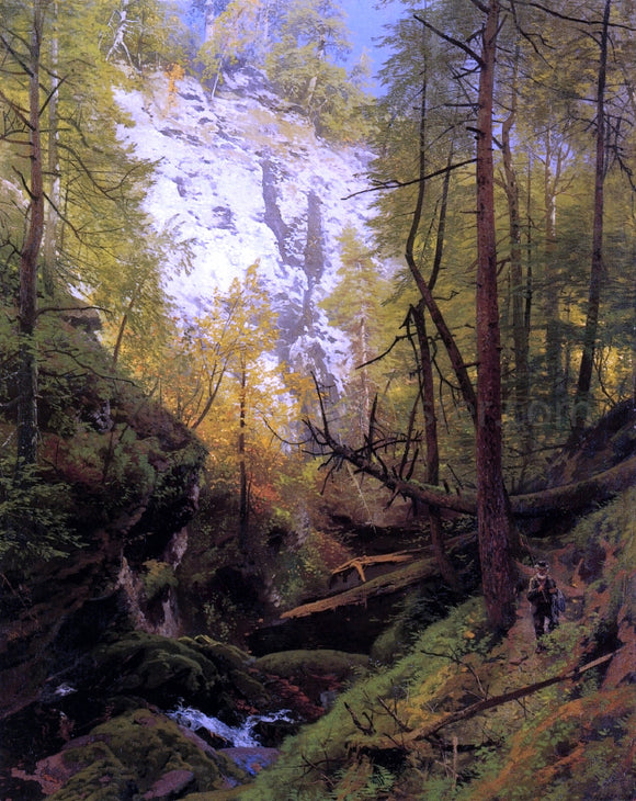  Herman Herzog In the Woods - Art Print