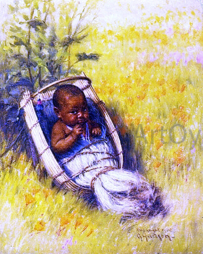  Grace Carpenter Hudson Indian Papoose Kawasi - Art Print