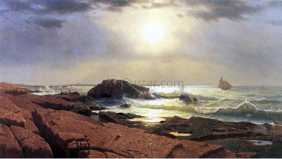  William Stanley Haseltine Indian Rock, Narragansett - Art Print