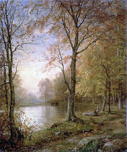  William Trost Richards Indian Summer - Art Print