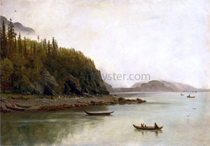  Albert Bierstadt Indians Fishing - Art Print