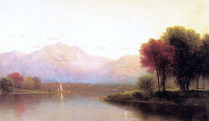  John Bunyan Bristol Inlet on Lake George - Art Print