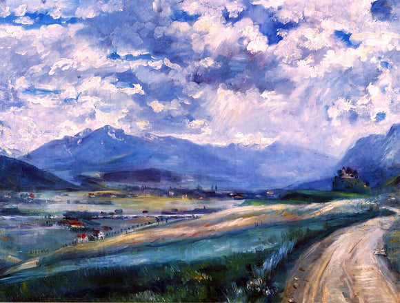  Lovis Corinth Inn Valley Landscape - Art Print