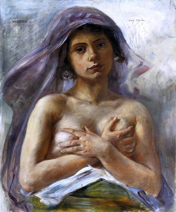  Lovis Corinth Innocentia - Art Print