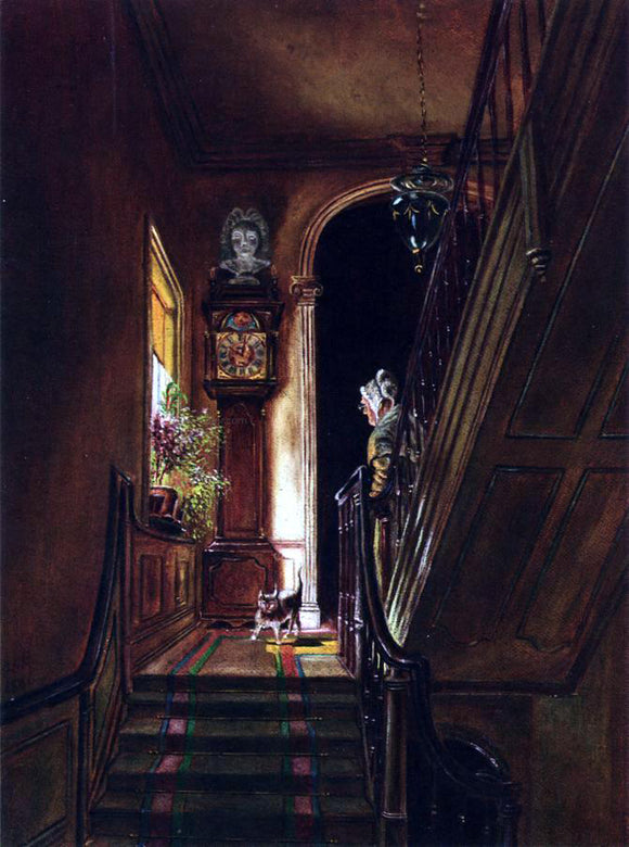  Edward Lamson Henry Interior at Petworth - Art Print