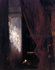  Eugene Delacroix Interior of a Chapel - Art Print