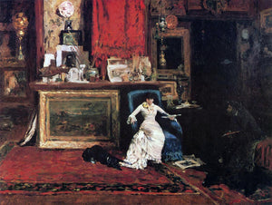  William Merritt Chase Interior of the Artist's Studio (also known as The Tenth Street Studio) - Art Print
