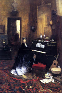  Antoine Vollon Interior Scene (also known as A Corner of My Studio) - Art Print
