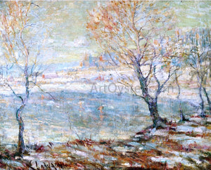  Ernest Lawson Inwood on Hudson, In the Snow - Art Print