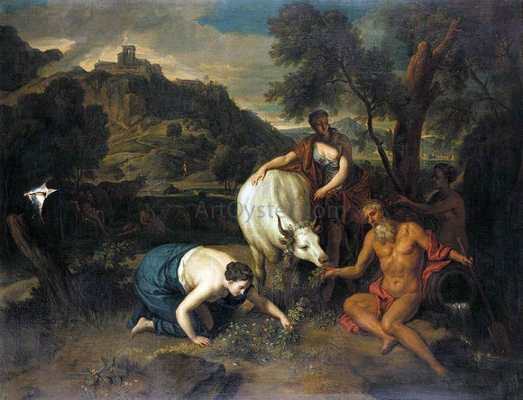 Victor Honore Janssens Io Recognised by Her Father - Art Print