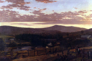  Frederic Edwin Church Ira Mountain, Vermont - Art Print