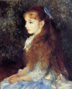  Pierre Auguste Renoir Irene Cahen d'Anvers (also known as Little Irene) - Art Print