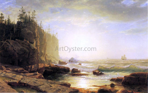  William Stanley Haseltine Iron-Bound, Coast of Maine - Art Print