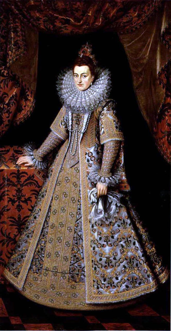  The Younger Frans Pourbus Isabella Clara Eugenia of Austria - Art Print