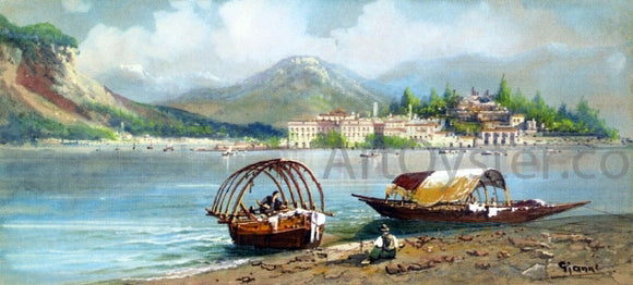  Girolamo Gianni Isola Bella, Lago Maggiore - Art Print