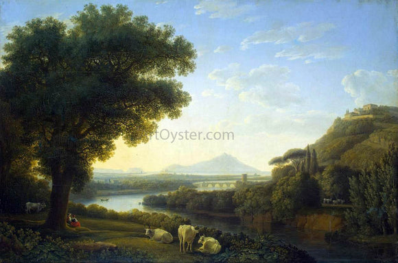  Jacob Philipp Hackert Italian Landscape - Art Print