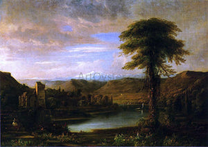  Robert Scott Duncanson Italianate Landscape - Art Print