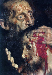  Ilya Repin Ivan the Terrible and His Son Ivan on November 16, 1581 [detail] - Art Print
