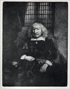  Rembrandt Van Rijn Jacob Haring: Portrait Known as 'The Old Haring' - Art Print