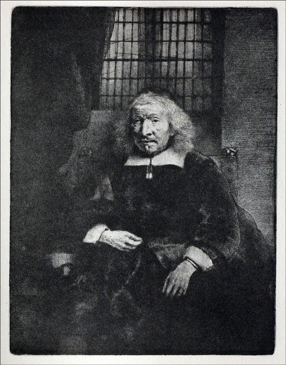  Rembrandt Van Rijn Jacob Haring: Portrait Known as 'The Old Haring' - Art Print