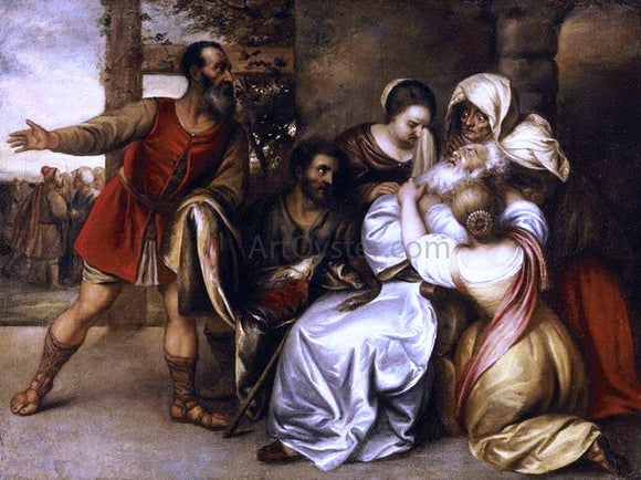  Jan Lievens Jacob Receiving the Bloody Tunic of Joseph - Art Print