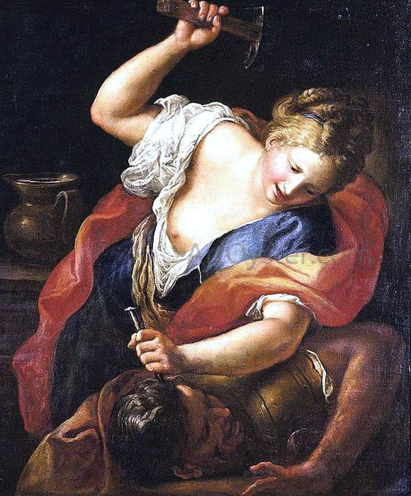  Gregorio Lazzarini Jael and Sisera - Art Print