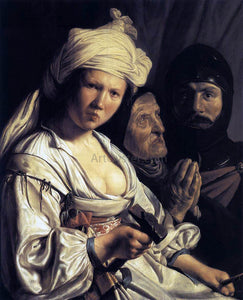  Salomon De Bray Jael, Deborah and Barak - Art Print