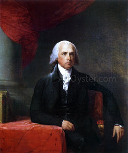  Gilbert Stuart James Madison - Art Print