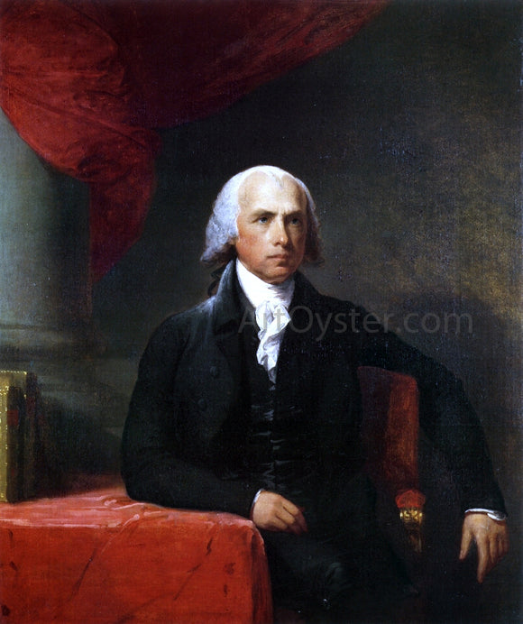  Gilbert Stuart James Madison - Art Print