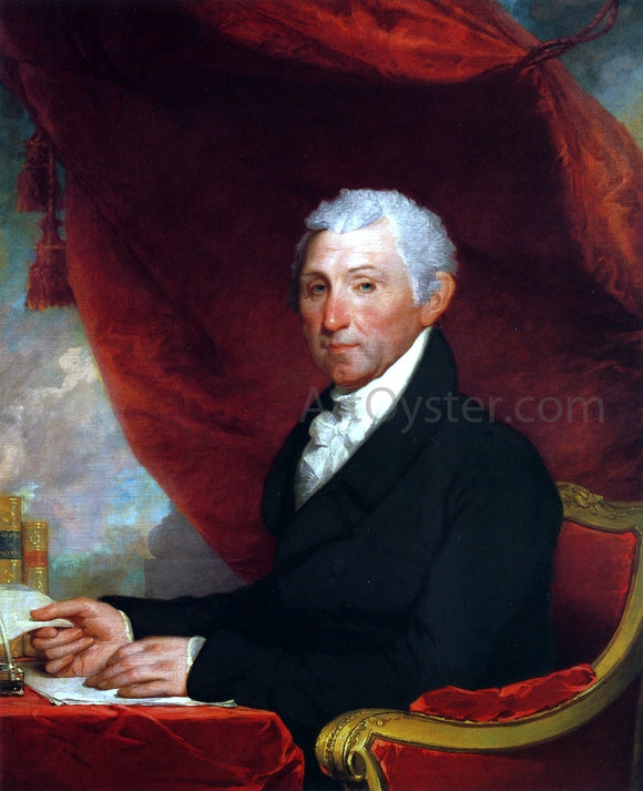  Gilbert Stuart James Monroe - Art Print