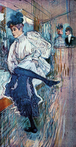  Henri De Toulouse-Lautrec Jane Avril Dancing - Art Print