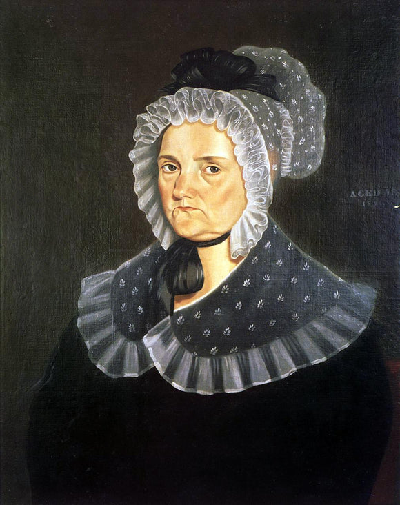  George Caleb Bingham Jane Breathitt Sappington (also known as Mrs. John Sappington) - Art Print