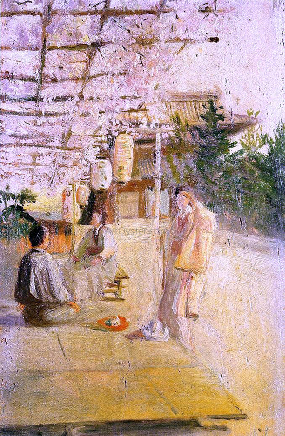  Robert Frederick Blum Japanese Tea Party - Art Print