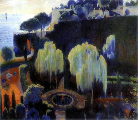  Santiago Rusinol Prats Jardin Pirata - Art Print