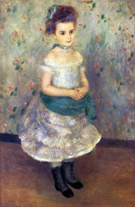  Pierre Auguste Renoir Jeanne Durand-Ruel - Art Print