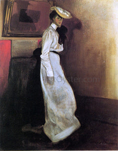  Alfred Henry Maurer Jeanne in Interior - Art Print