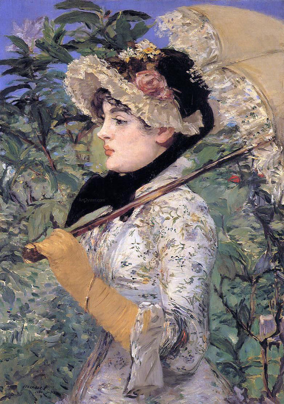  Edouard Manet Jeanne: Spring - Art Print