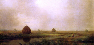  Martin Johnson Heade Jersey Marshes - Art Print