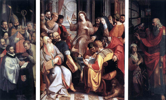  I Frans Francken Jesus Among the Doctors - Art Print