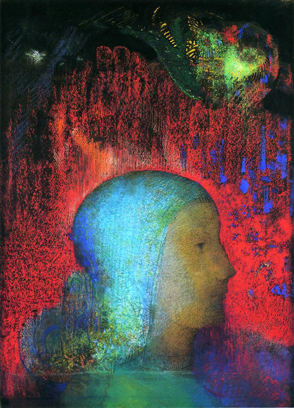  Odilon Redon Joan of Arc - Art Print