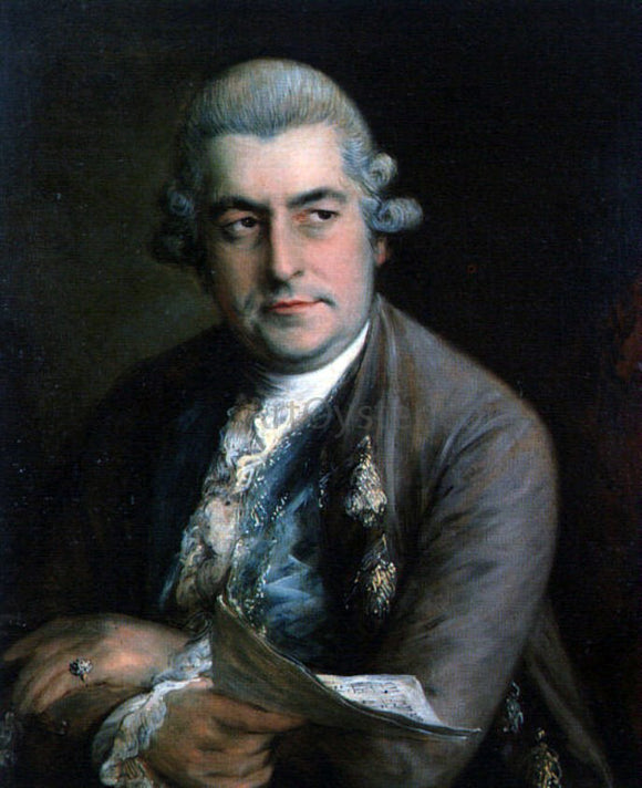  Thomas Gainsborough Johann Christian Bach - Art Print