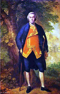  Thomas Gainsborough John, 10th Viscount Kilmorey - Art Print