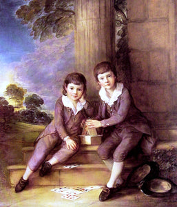  Thomas Gainsborough John and Henry Trueman Villebois - Art Print