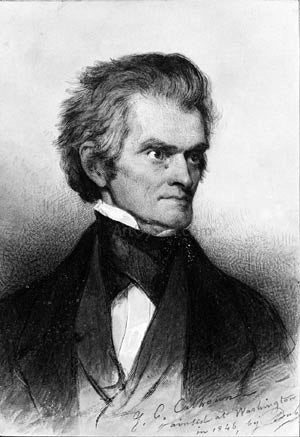  Savinien Edme Dubourjal John C. Calhoun - Art Print