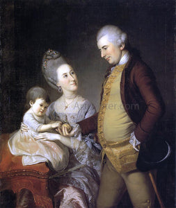  Charles Willson Peale John Cadwalader Family - Art Print