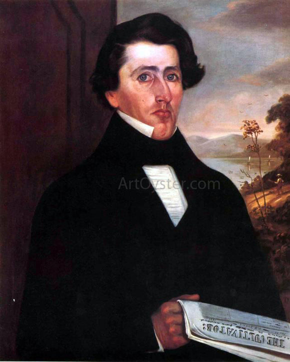  George Henry Durrie John Fisher Throckmorton Forman - Art Print