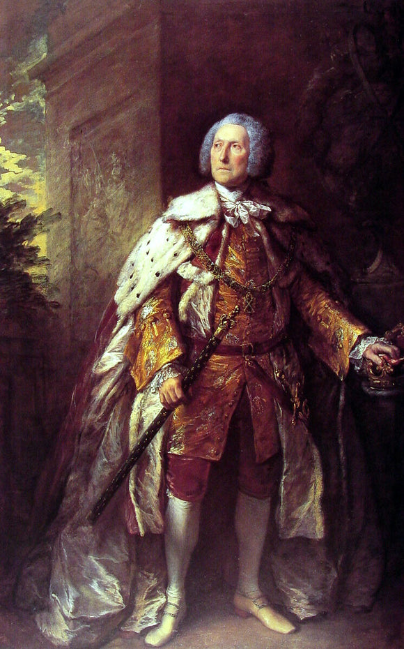  Thomas Gainsborough John, fourth Duke of Argyll - Art Print