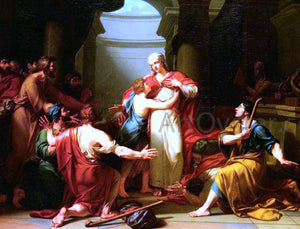  Jean-Charles Tardieu Joseph Reconnu Par Ses Freres - Art Print