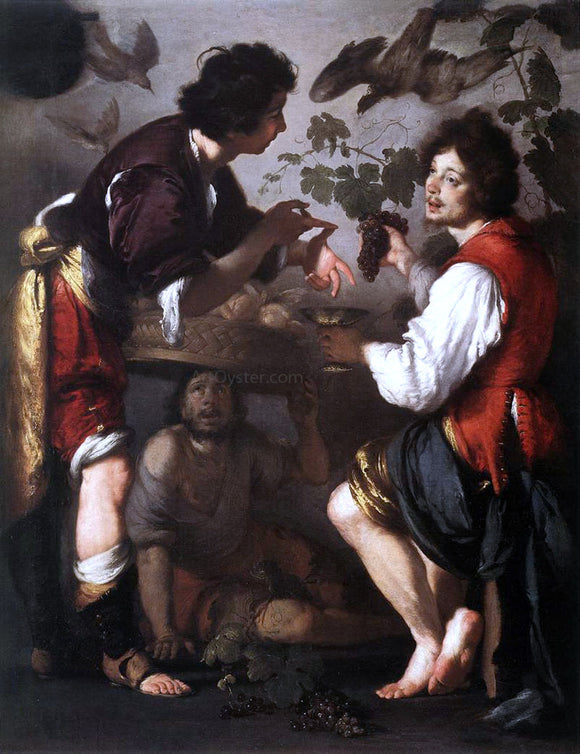  Bernardo Strozzi Joseph Telling his Dreams - Art Print