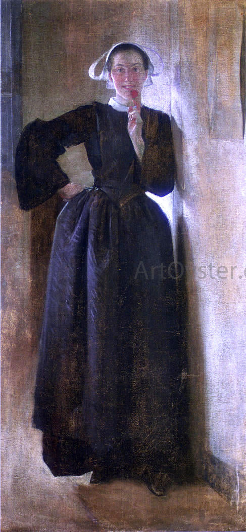  John White Alexander Josephine, the Breton Maid - Art Print
